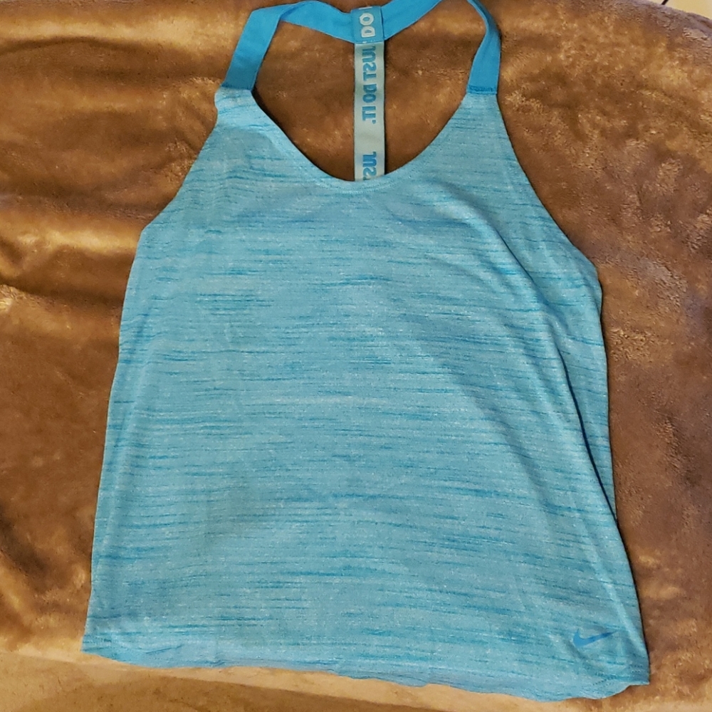 3/$30 Blue Nike Racerback Athletic Tank